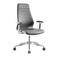 **Ergonomische Zwarte Bureaustoel met Verstelbare Armleuningen**
