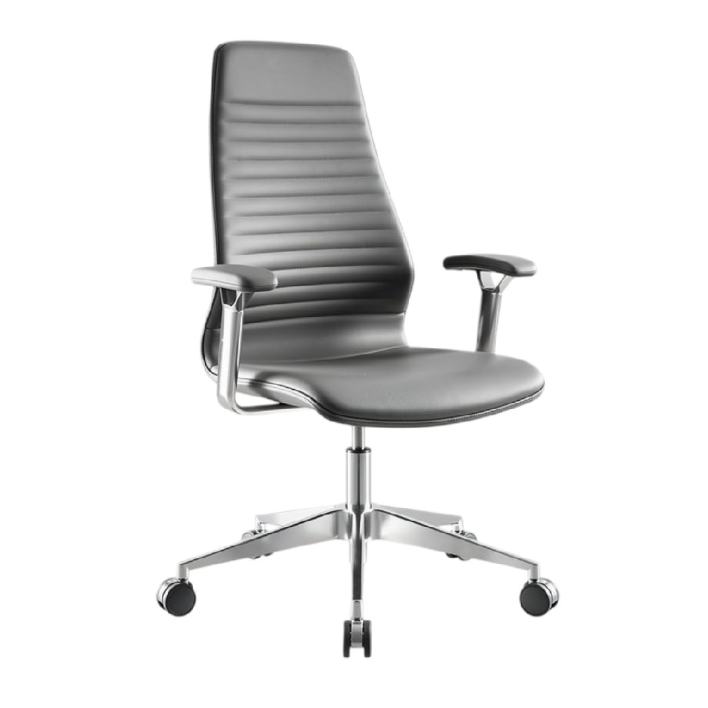 **Ergonomische Zwarte Bureaustoel met Verstelbare Armleuningen**